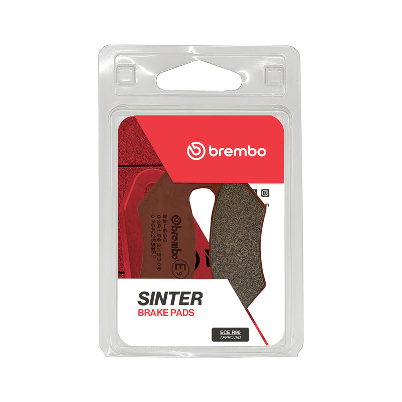 Brembo OE Powersports 07GR25SD - BRE07GR25SD - Brembo 10-14 John Deere HPX Gator 350cc Sinter Brake Pad - Front - Shipped in Europe - Tuningsupply.com