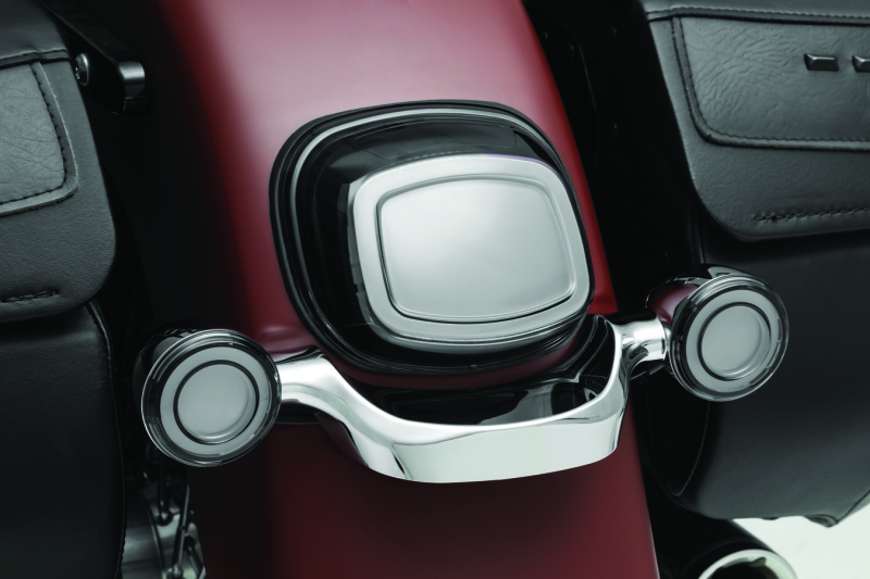 Kuryakyn 2907 - KUR2907 - Kuryakyn Tracer L.E.D. Front Turn Signal Insert, Red Light, Smoke Lens 1156 - Shipped in Europe - Tuningsupply.com