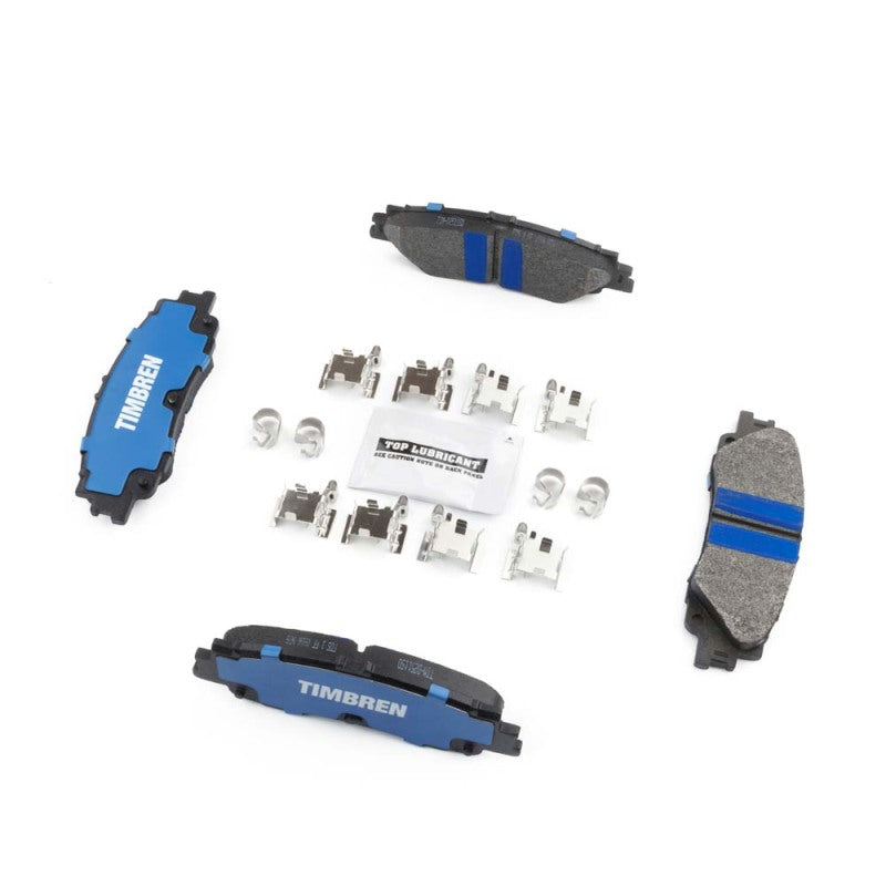 Timbren TIM-D2511SD - TIMTIM-D2511SD - Timbren 24-25 Lexus GX550/Toyota Land Cruiser BES Severe Duty Semi-Metallic Brake Pads - Rear - Shipped in Europe - Tuningsupply.com