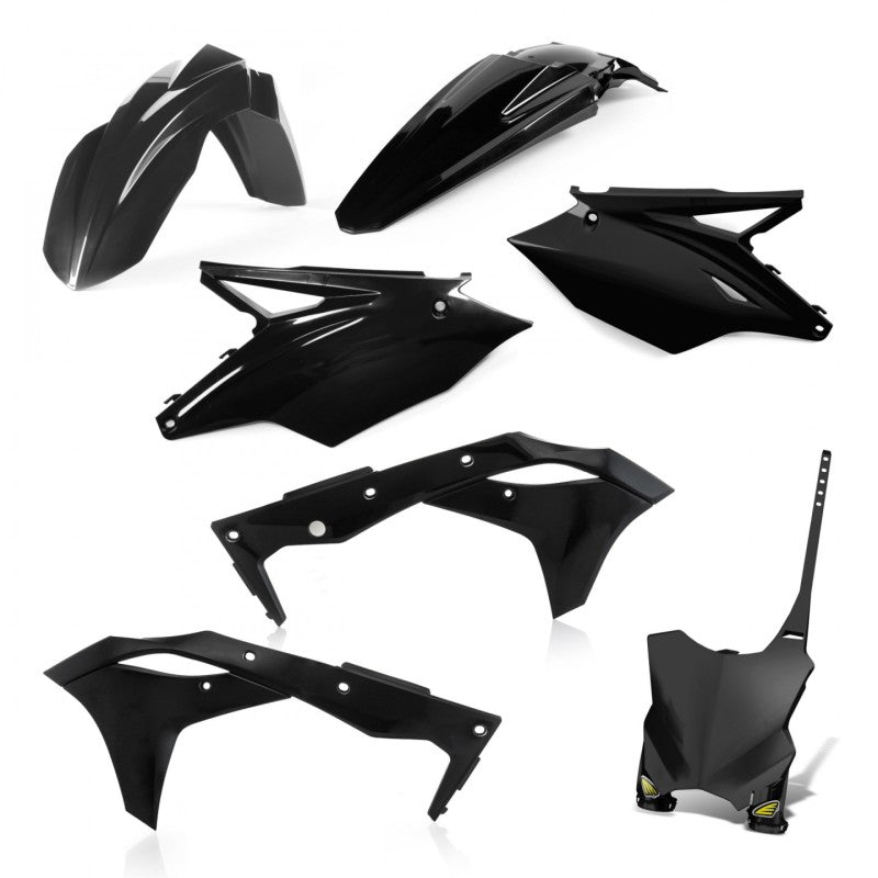 Cycra 1CYC-9419-12 - CYC1CYC-9419-12 - Cycra 17-20 Kawasaki KX250F 5-pc Replica Body Kit - Black - Shipped in Europe - Tuningsupply.com