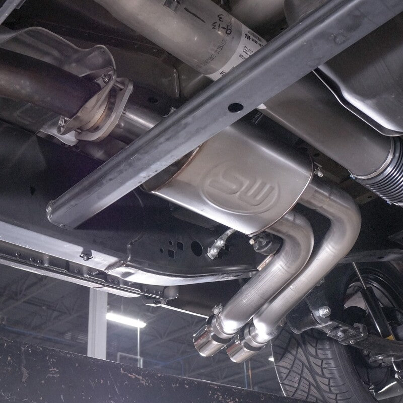 Stainless Works FT18CBFT - SSWFT18CBFT - Stainless Works 15-19 Ford F150 5.0L Lightning Exit Catback System w/ 4in Tips - Shipped in Europe - Tuningsupply.com