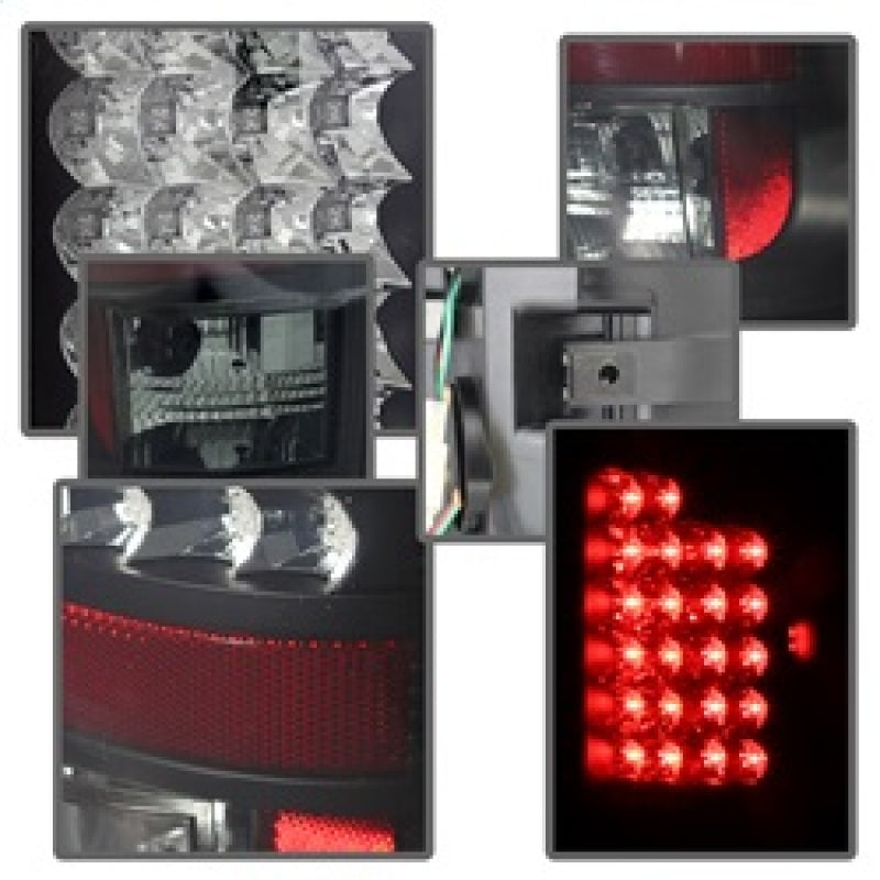 SPYDER 5078094 - SPY5078094 - Spyder Dodge Ram 02-06 1500/Ram 2500/3500 03-06 LED Tail Light Black Smoke ALT-YD-DRAM02-LED-BSM - Shipped in Europe - Tuningsupply.com