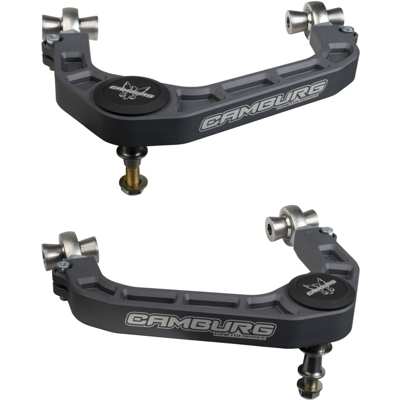 Camburg CAM-110211-GRY - CMBCAM-110211-GRY - Camburg Ford F-150 2WD/4WD 21-23 KINETIK V2 Performance Billet Uniball Upper Arms - Shipped in Europe - Tuningsupply.com
