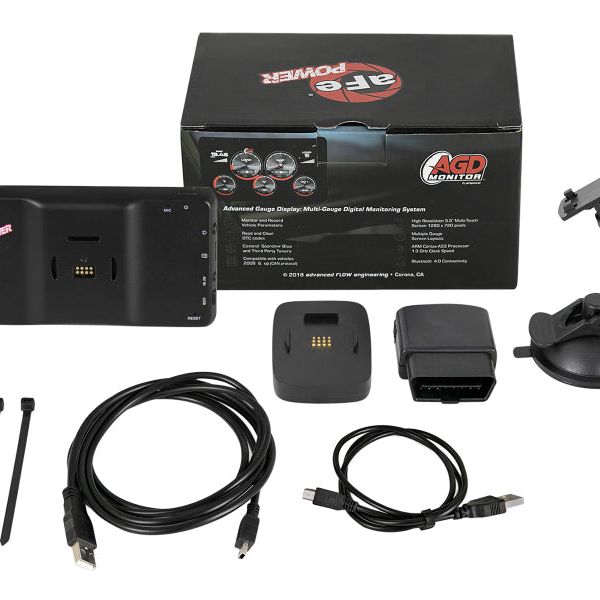 aFe 77-91001 - AFE77-91001 - aFe AGD Advanced Gauge Display Digital 5.5in Monitor 08-18 Dodge/RAM/Ford/GM Diesel Trucks - Shipped in Europe - Tuningsupply.com
