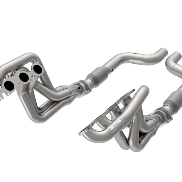 Kooks Headers 1156H630 - KSH1156H630 - Kooks 2020 Mustang GT500 5.2L 2in x 3in SS Headers w/GREEN Catted Connection Pipe - Shipped in Europe - Tuningsupply.com
