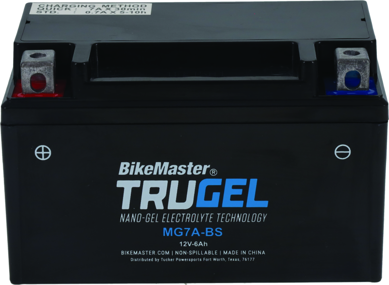 BikeMaster 780538 - BKM780538 - BikeMaster Trugel Batterie MG7A-BS - Shipped in Europe - Tuningsupply.com