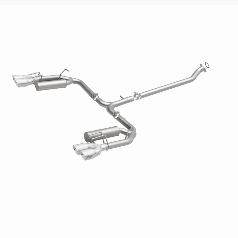 Magnaflow 19494 - MAG19494 - MagnaFlow 18-19 Toyota Camry XSE 2.5L (FWD) Street Series Cat-Back Exhaust w/4in Polished Quad Tips - Shipped in Europe - Tuningsupply.com