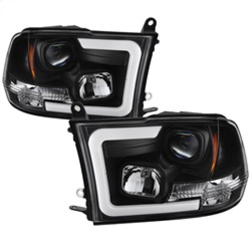 SPYDER 5084811 - SPY5084811 - Spyder 09-16 Dodge Ram 1500 Version 2 Headlights Light Bar DRL Black PRO-YD-DR09V2-LBDRL-BK - Shipped in Europe - Tuningsupply.com