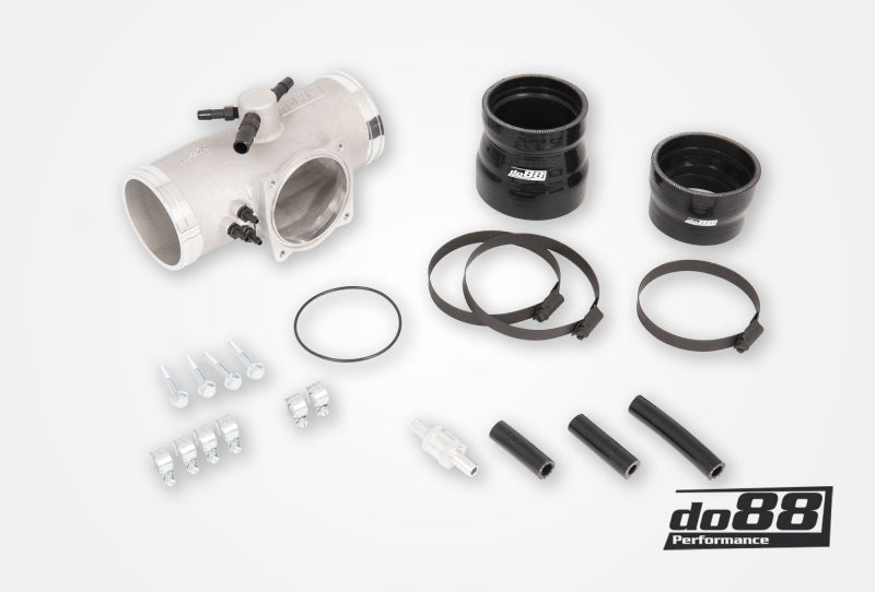 do88 TR-370 - DOBTR-370 - do88 01-05 Porsche 911 Turbo/Turbo S/X50/GT2 (996) Plenum for 997.1 Turbo Throttle Body - Shipped in Europe - Tuningsupply.com
