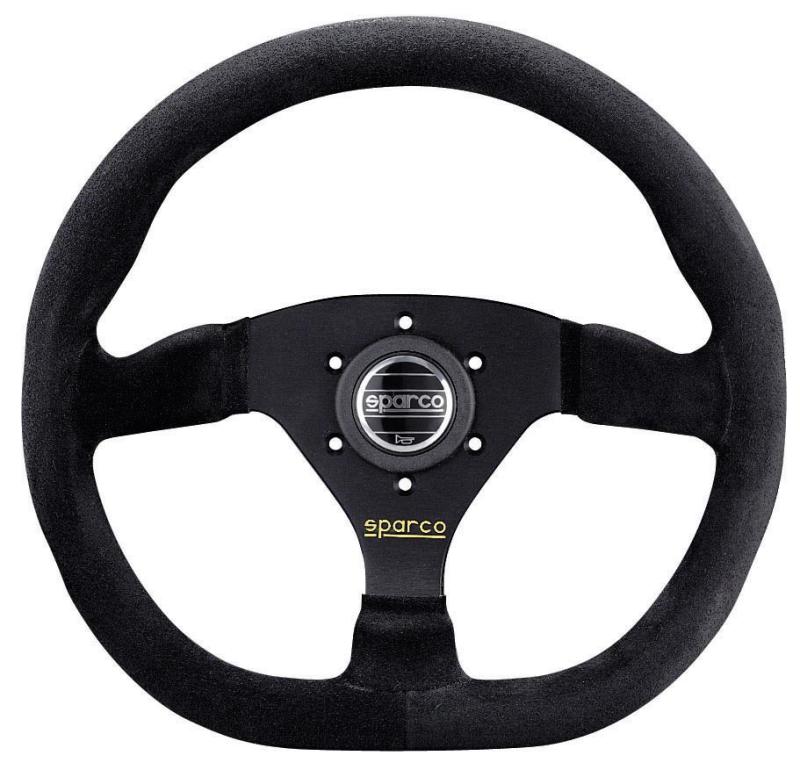 SPARCO 015TRGS1TUV - SPA015TRGS1TUV - Sparco Steering Wheel L360 Ring Suede Black - Shipped in Europe - Tuningsupply.com