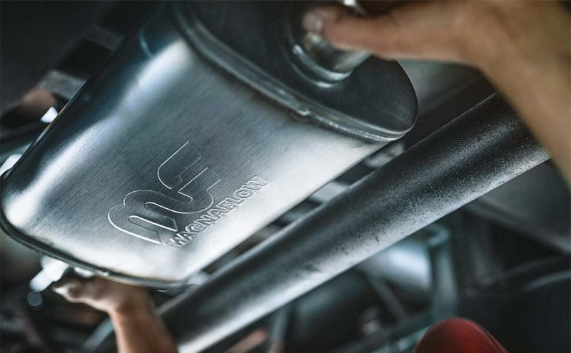 Magnaflow 11256 - MAG11256 - MagnaFlow Muffler Mag SS 18X4X9 2.5/2.5 O/C - Shipped in Europe - Tuningsupply.com