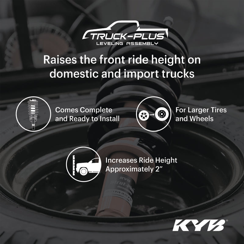 KYB SRX4079 - KYBSRX4079 - KYB 07-13 Chevrolet Silverado 1500 / GMC Sierra 1500 Truck-Plus Leveling Assembly - Front - Shipped in Europe - Tuningsupply.com