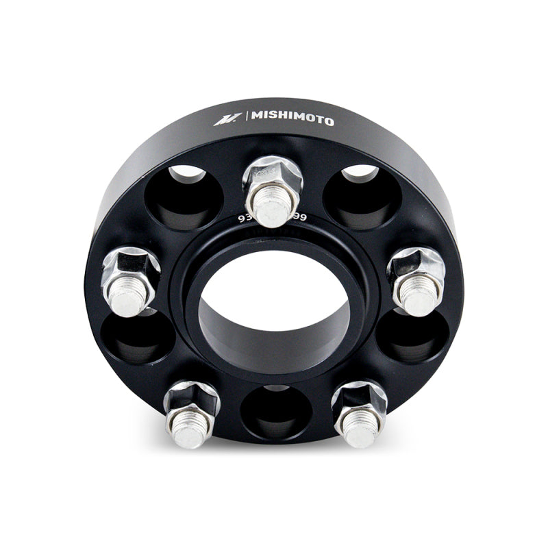 Mishimoto MMWS-004-250BK - MISMMWS-004-250BK - Mishimoto Wheel Spacers - 5x114.3 - 67.1 - 25 - M12 - Black - Shipped in Europe - Tuningsupply.com