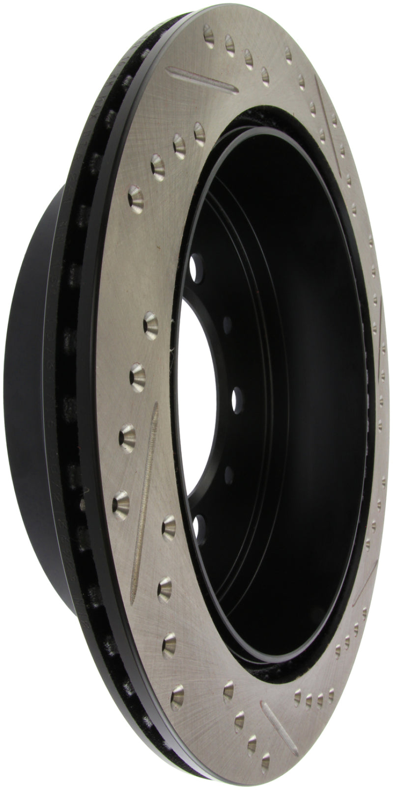 Stoptech 127.44157R - STO127.44157R - StopTech Slotted & Drilled Sport Brake Rotor - Shipped in Europe - Tuningsupply.com