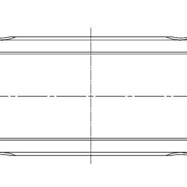 ACL 5M1186H-.25 - ACL5M1186H-.25 - ACL Mitsubishi 4G63/4G64 7 Bolt 2nd Gen DSM and EVO I-IV 0.25mm Oversized High Performance Main Bear - Shipped in Europe - Tuningsupply.com