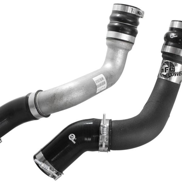 aFe 46-20134-B - AFE46-20134-B - aFe BladeRunner 3in Black Intercooler Tubes Hot & Cold Side Kit for 13-14 Dodge RAM Diesel 6.7L (td) - Shipped in Europe - Tuningsupply.com