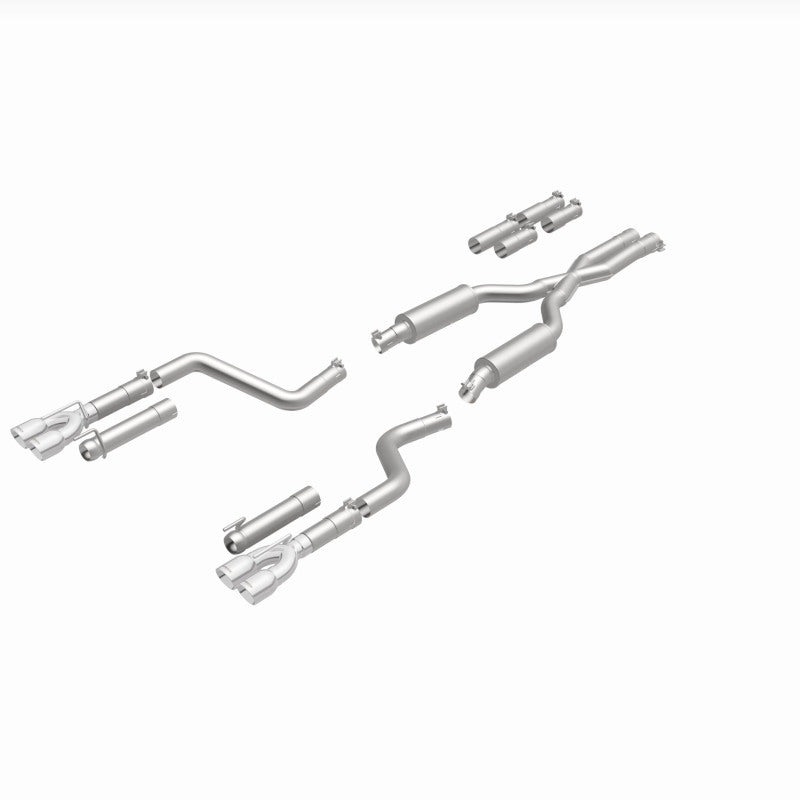 Magnaflow 19367 - MAG19367 - MagnaFlow 2017+ Dodge Challenger 409 SS Polished 3in Quad Tips Cat-Back Exhaust - Shipped in Europe - Tuningsupply.com