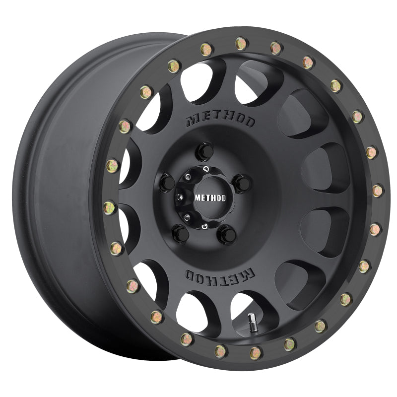 Method Wheels MR10578560500B - MRWMR10578560500B - Method MR105 Beadlock 17x8.5 0mm Offset 6x5.5 108mm CB Matte Black w/BH-H24125 Wheel - Shipped in Europe - Tuningsupply.com