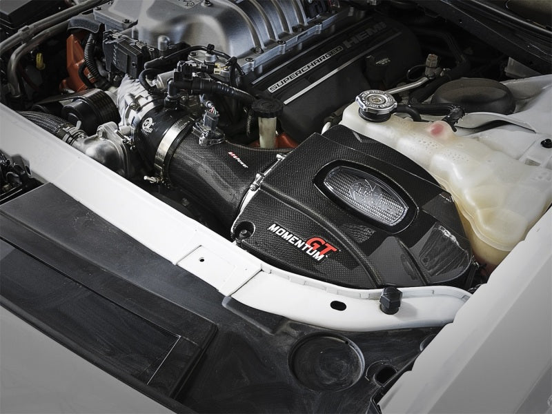 aFe 52-72204-CF - AFE52-72204-CF - aFe Momentum GT Black Series Carbon Fiber CAIS 15-16 Dodge Challenger SRT Hellcat V8-6.2L (sc) - Shipped in Europe - Tuningsupply.com
