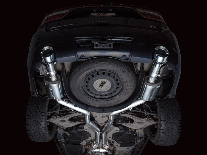 AWE Tuning 3015-32575 - AWE3015-32575 - AWE Tuning 11-24 Dodge Durango 5.7L Touring Edition Exhaust w/ Chrome Silver Tips - Shipped in Europe - Tuningsupply.com