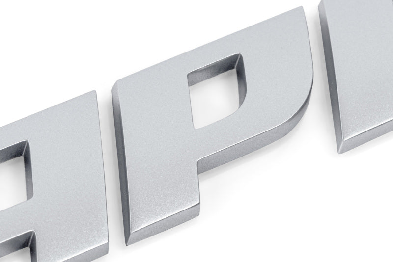 APR A1000007 - APRA1000007 - APR Badge - Matte Silver - Shipped in Europe - Tuningsupply.com