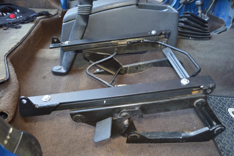 PRP Seats A100110-C32-54 - PRPA100110-C32-54 - PRP Jeep Wrangler CJ7/YJ Premier High Back Suspension Seats Kit (Pair) - Gray - Shipped in Europe - Tuningsupply.com