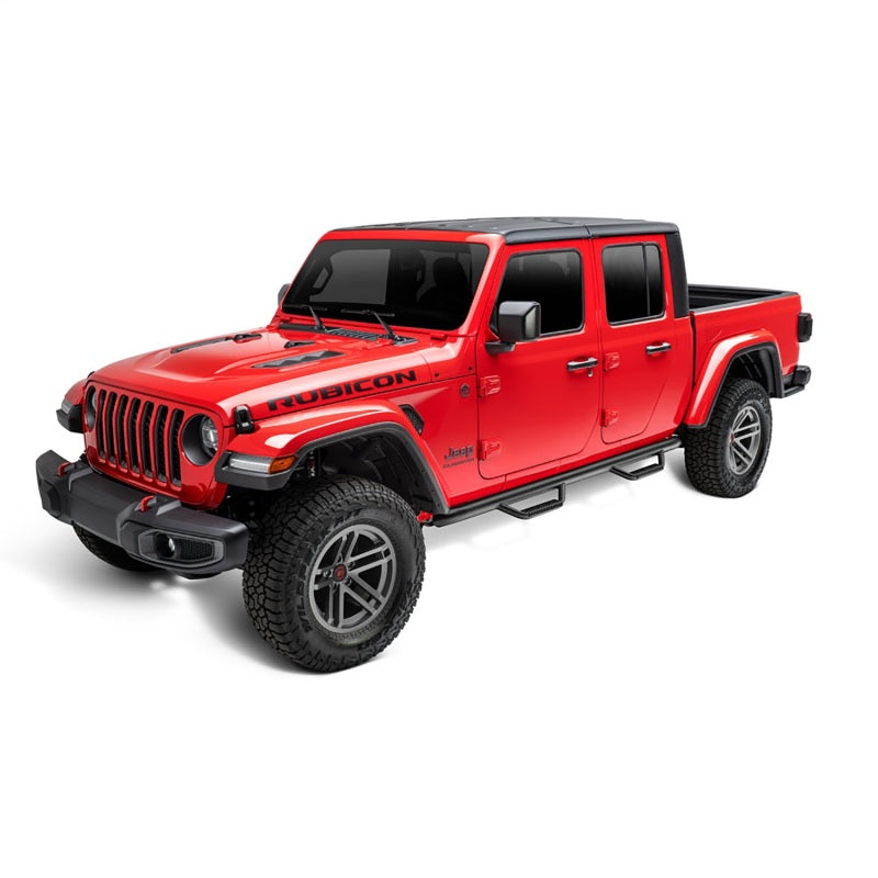 Rugged Ridge 11596.12 - RUG11596.12 - Rugged Ridge Spartan Nerf Bar Black 2020 Jeep Gladiator JT - Shipped in Europe - Tuningsupply.com