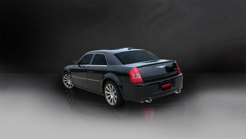 CORSA Performance 14440 - COR14440 - Corsa 2005-2010 Dodge Charger No Towing Hitch SRT-8 6.1L V8 Polished Xtreme Cat-Back Exhaust - Shipped in Europe - Tuningsupply.com