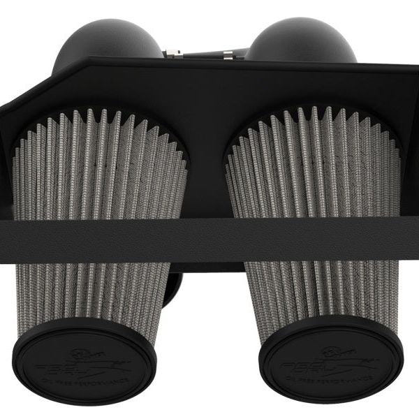 aFe 51-12972-B - AFE51-12972-B - aFe MagnumFORCE 2XP Intake w/3.5in Black Steel Housing Pro DRY S Filter 2017 Ford F-150 V6-3.5L (tt) - Shipped in Europe - Tuningsupply.com