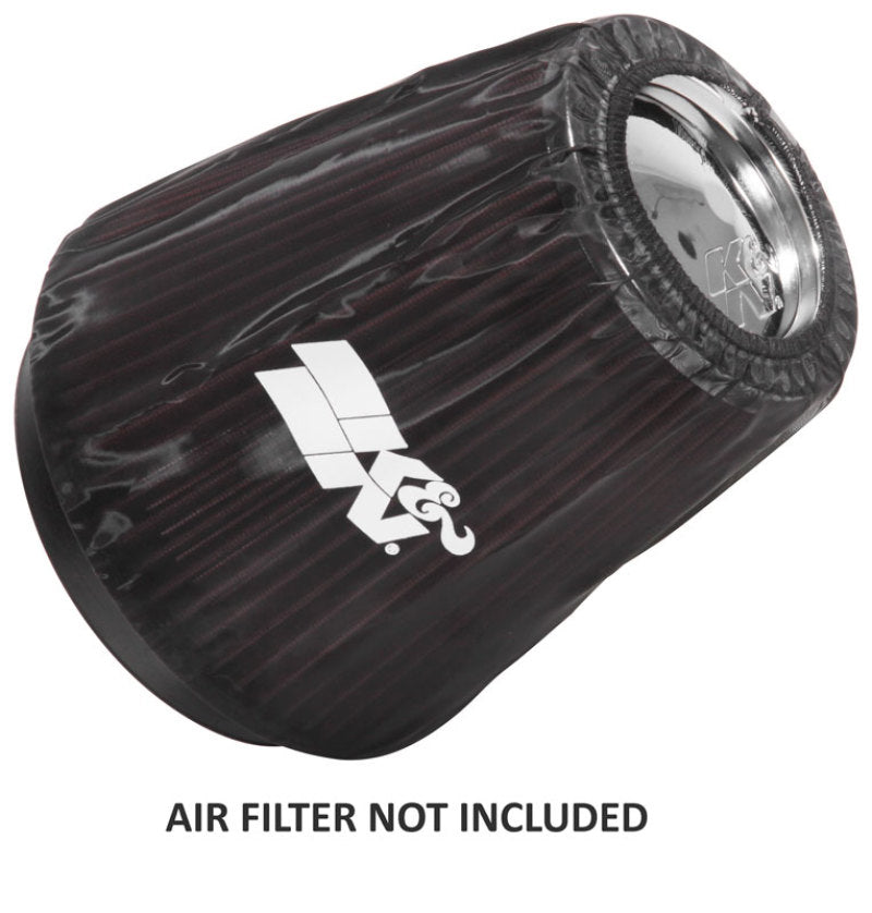 K&N Engineering RF-1041DK - KNNRF-1041DK - K&N Black Drycharger Round Tapered Custom Air Filter Wrap - Shipped in Europe - Tuningsupply.com