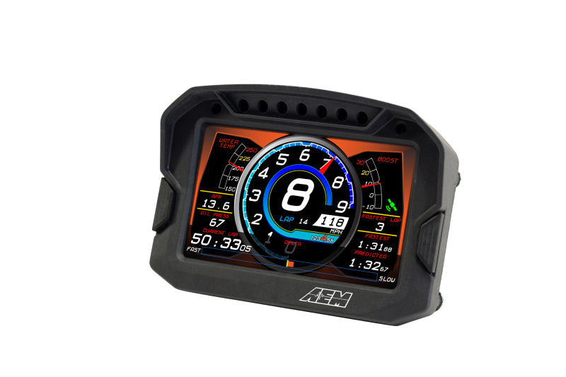 AEM 30-5603 - AEM30-5603 - AEM CD-5LG Carbon Logging Digital Dash Display w/ Internal 10Hz GPS & Antenna - Shipped in Europe - Tuningsupply.com