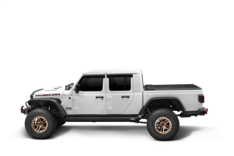 Rugged Ridge 13550.36 - RUG13550.36 - Rugged Ridge 20-22 Jeep Gladiator w/o Trail Rail Sys Armis Tonneau Cover w/Max Track - Tex. Blk - Shipped in Europe - Tuningsupply.com