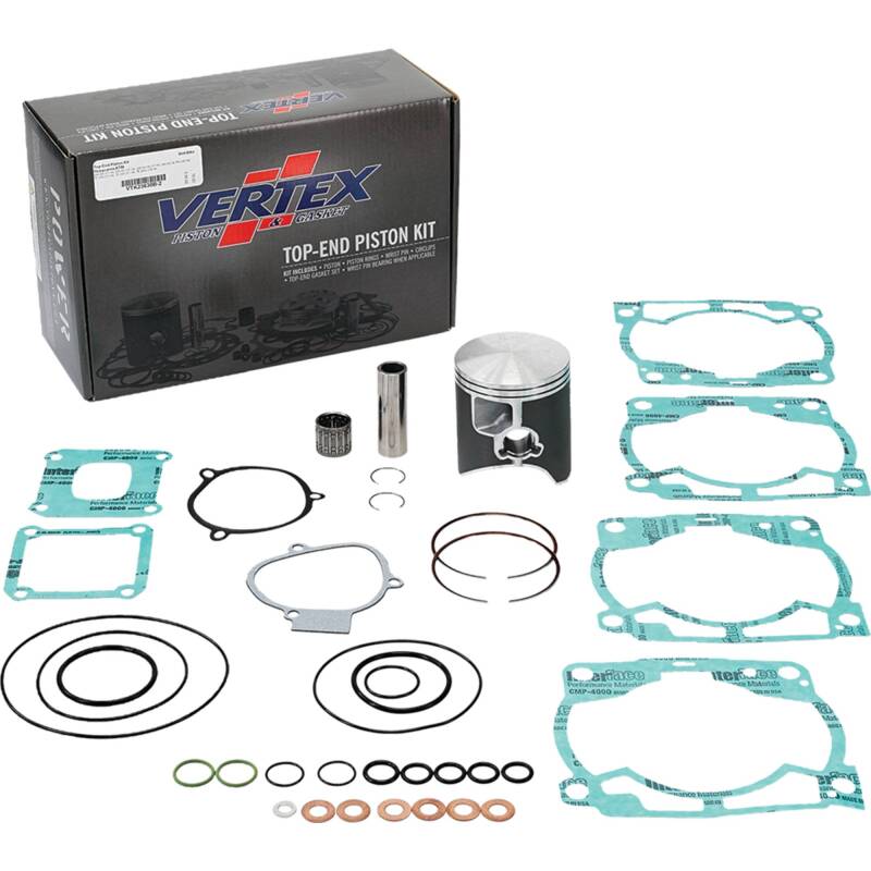Vertex Pistons VTK23630B-2 - VEPVTK23630B-2 - Vertex Pistons 17-22 250 SX/17-19 250 XC/20-22 250 XC TPI Top End Piston Kit - Shipped in Europe - Tuningsupply.com