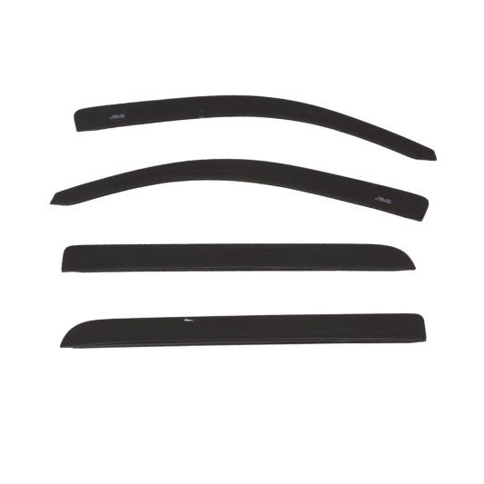 AVS 894033-GBA-A - AVS894033-GBA-A - AVS 15-18 Chevy Silverado 1500 Crew Cab Low Profile Color Match Ventvisors 4pc - Black - Shipped in Europe - Tuningsupply.com