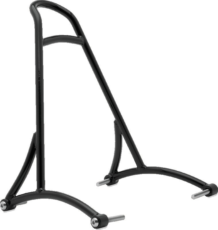 Burly Brand B13-1504B - BURB13-1504B - Burly Brand Short Sissy Bar 13in - Black - Shipped in Europe - Tuningsupply.com
