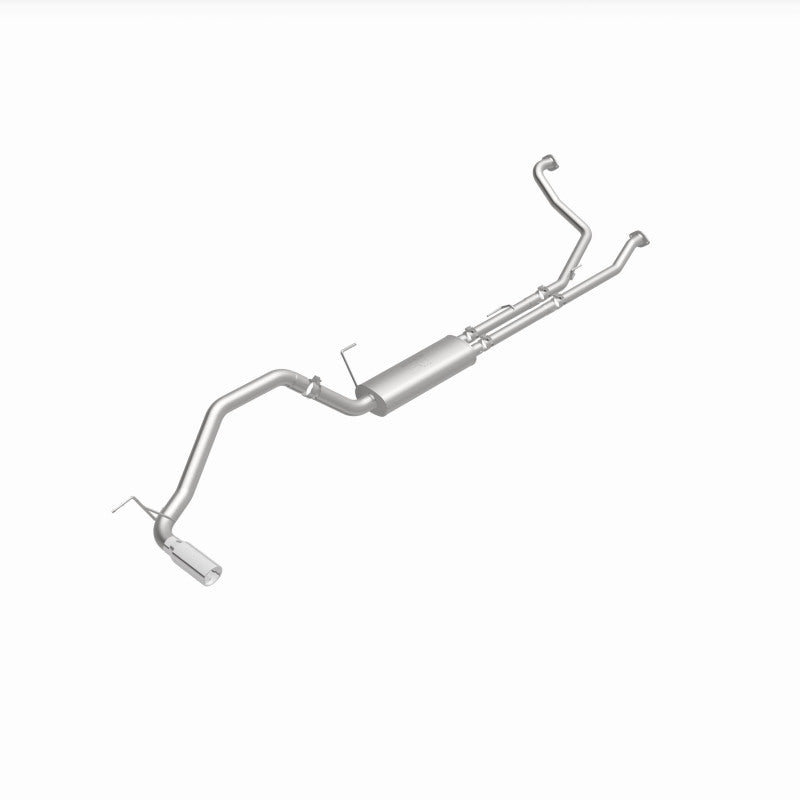 Magnaflow 19421 - MAG19421 - MagnaFlow CatBack 07-15 Nissan Titan V8 LGAS/LFLEX Single MF Polished Stainless Exhaust - Shipped in Europe - Tuningsupply.com