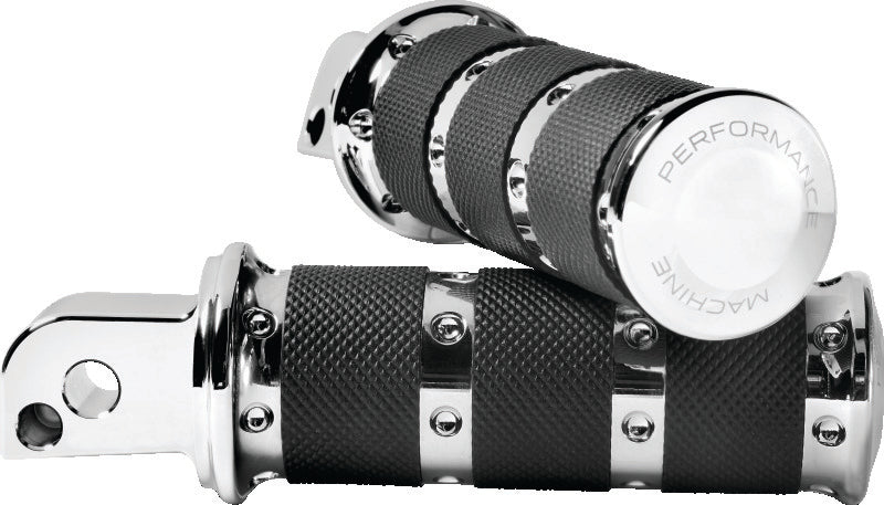Performance Machine 0035-1249M-CH - PFM0035-1249M-CH - Performance Machine Footpegs XLS Passenger - Chrome - Shipped in Europe - Tuningsupply.com