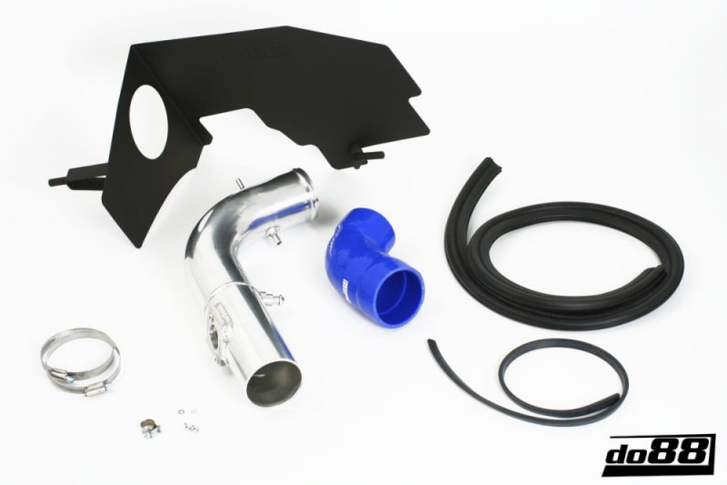 do88 IR-110B - DOBIR-110B - do88 SAAB 9-3 2.0T 2005- Turbo Intake System w/o Filter Blue Hose - Shipped in Europe - Tuningsupply.com