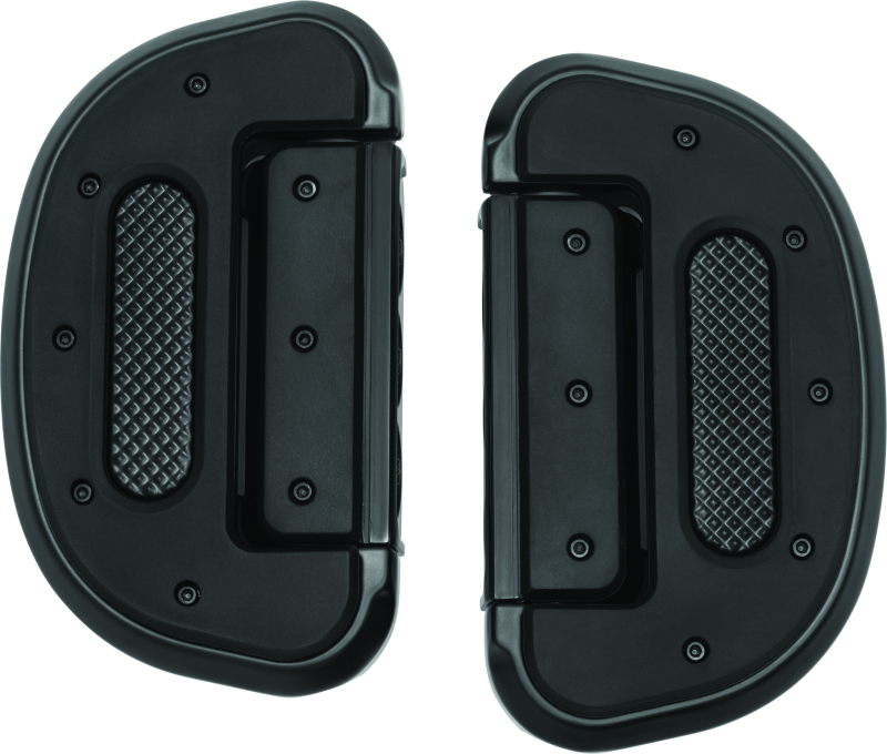 Kuryakyn 7046 - KUR7046 - Kuryakyn Heavy Industry Passenger Floorboard Without Adapter Black - Shipped in Europe - Tuningsupply.com