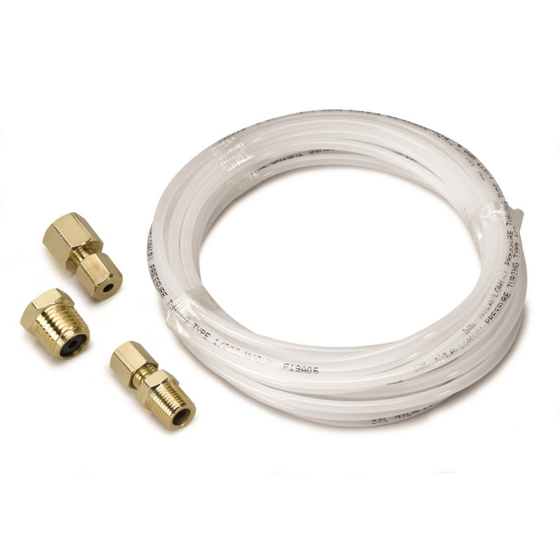 AutoMeter 3226 - ATM3226 - Autometer 12 Foot Nylon Tubing 1/8in. w/ 1/8in. Brass Compression Fittings - Shipped in Europe - Tuningsupply.com