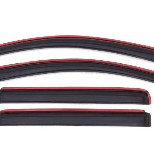 AVS 194858 - AVS194858 - AVS 04-15 Nissan Titan Crew Cab Ventvisor In-Channel Front & Rear Window Deflectors 4pc - Smoke - Shipped in Europe - Tuningsupply.com