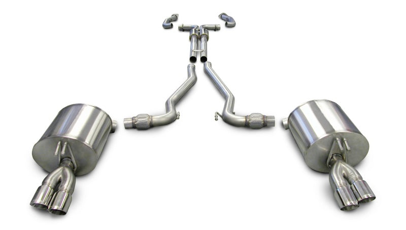 CORSA Performance 14950 - COR14950 - Corsa 2008-2009 Pontiac G8 GXP 6.0L V8 Polished Sport Cat-Back + XO Exhaust - Shipped in Europe - Tuningsupply.com