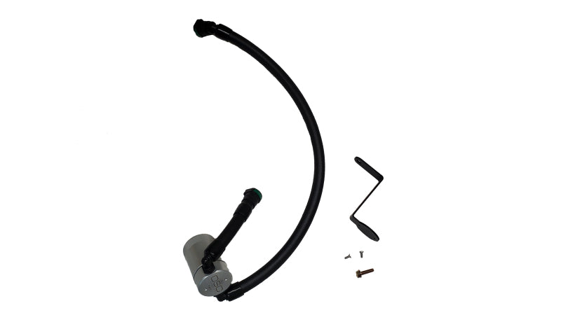 J&L 3092D-C - JLT3092D-C - J&L 24+ Ford Mustang 5.0L (w/ Whipple Supercharger) Oil Separator - 3.0 CCV Side Clear Anodized - Shipped in Europe - Tuningsupply.com