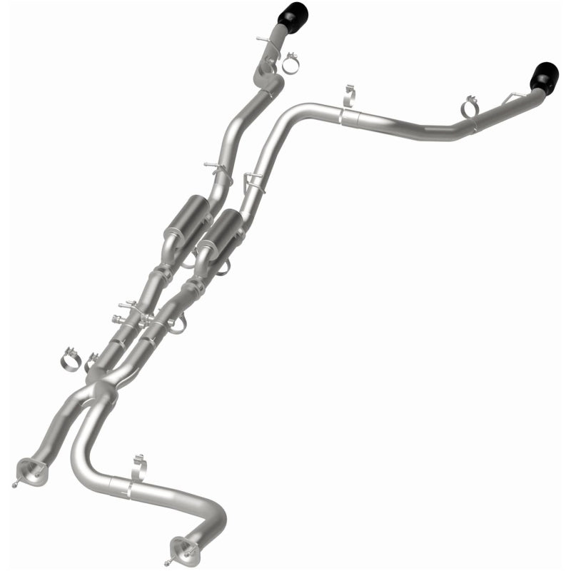 Magnaflow 19704 - MAG19704 - MagnaFlow 2025 Ram 1500 RHO SPEQ Series Black Chrome Cat-Back Performance Exhaust System - Shipped in Europe - Tuningsupply.com