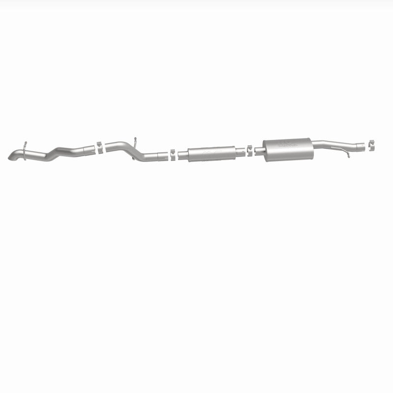 Magnaflow 19539 - MAG19539 - MagnaFlow 12-18 Jeep Wrangler 2.5in Overland Series Cat-Back Exhaust - Shipped in Europe - Tuningsupply.com
