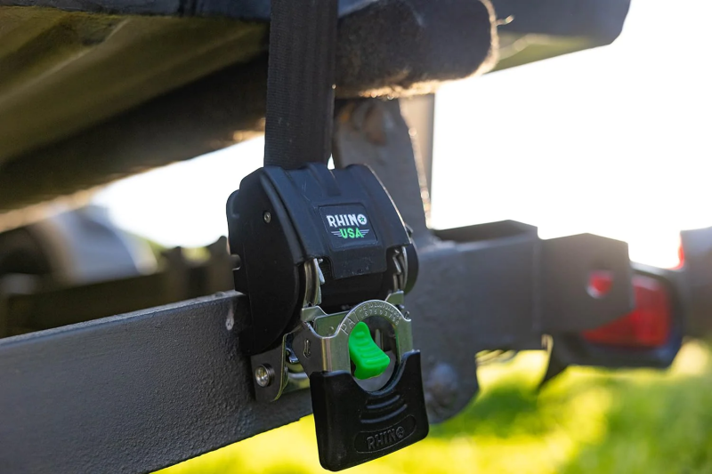 Rhino USA TD-MSTR2X43-BLK - RSATD-MSTR2X43-BLK - Rhino USA Retractable Transom Straps (2 Pack-Black) - Shipped in Europe - Tuningsupply.com