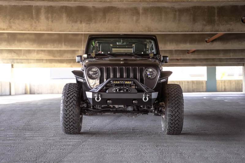 DV8 Offroad - DVEFBJL-05 - DV8 Offroad 07-23 Jeep Wrangler JK/JL & Gladiator JT FS-15 Series Front Bumper - Shipped in Europe - Tuningsupply.com