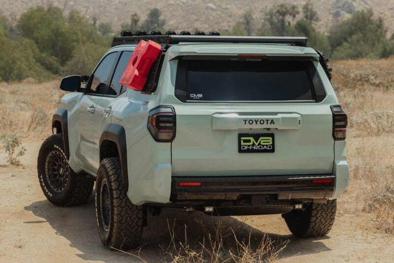 DV8 Offroad RRTF3-02EMD - DVERRTF3-02EMD - DV8 Offroad 25-26 Toyota 4Runner Exterior Window Molle for DV8 Offroad Roof Rack - Driver - Shipped in Europe - Tuningsupply.com