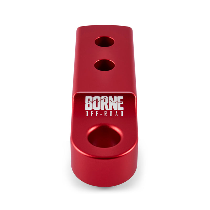 Borne Off-Road BNHR-2-RD - BRNBNHR-2-RD - Borne Off-Road CNC Hitch Receiver Shackle 2in Red - Shipped in Europe - Tuningsupply.com