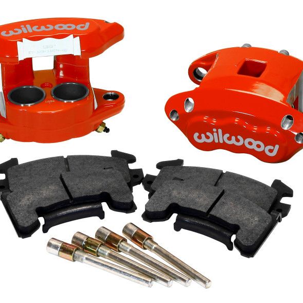 Wilwood 140-12099-R - WIL140-12099-R - Wilwood D154 Front Caliper Kit - Red 1.62 / 1.62in Piston 1.04in Rotor - Shipped in Europe - Tuningsupply.com